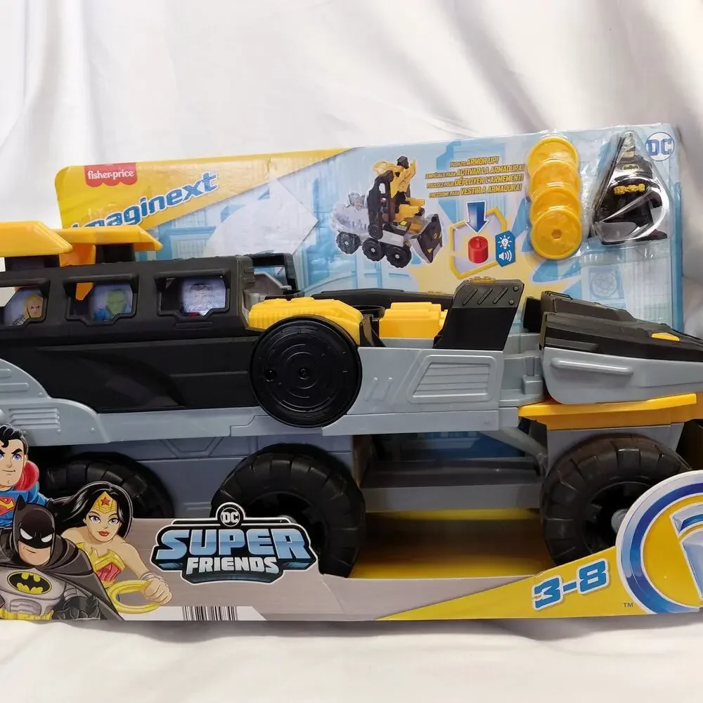 Imaginext DC Comics Armor Up Transforming Vehicle New in Box
